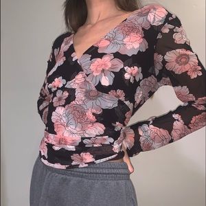 Vintage Floral Top